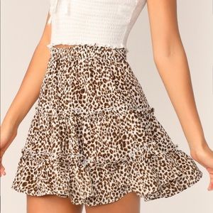 Shein- cheetah skirt